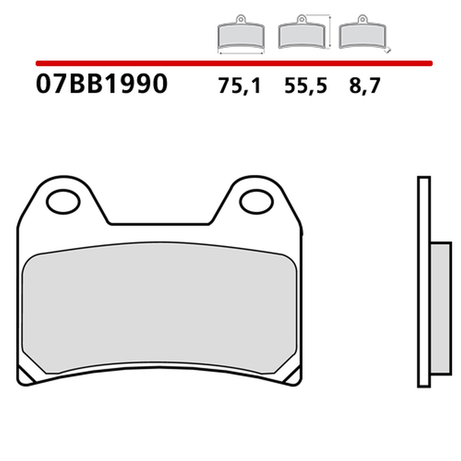 BREMBO brzdové destičky KH244 GENUINE SINTER (slinutý kov směs OEM) přední/zadní