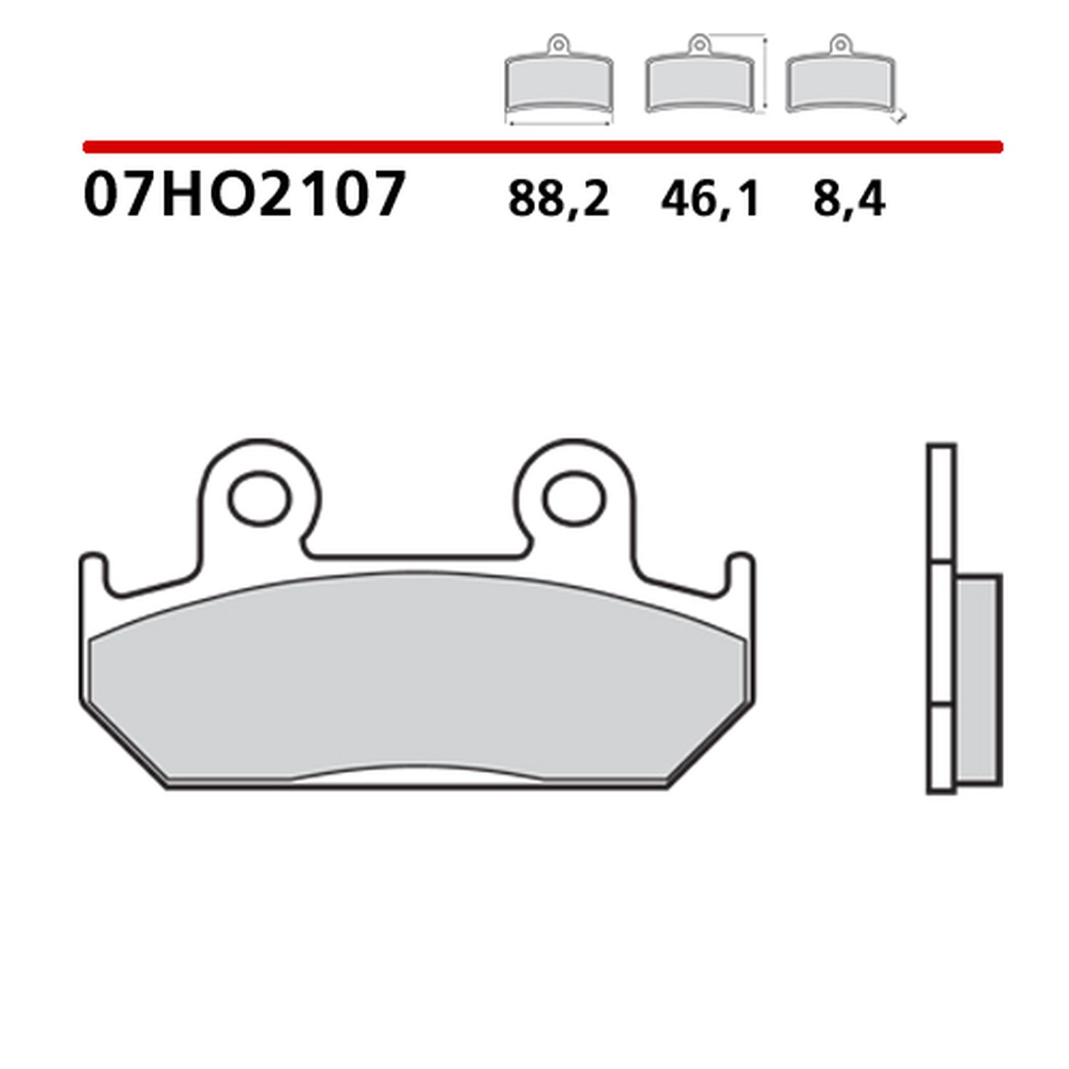 BREMBO brzdové destičky KH203 GENUINE CARBON CERAMIC (polokovové směs OEM) přední/zadní