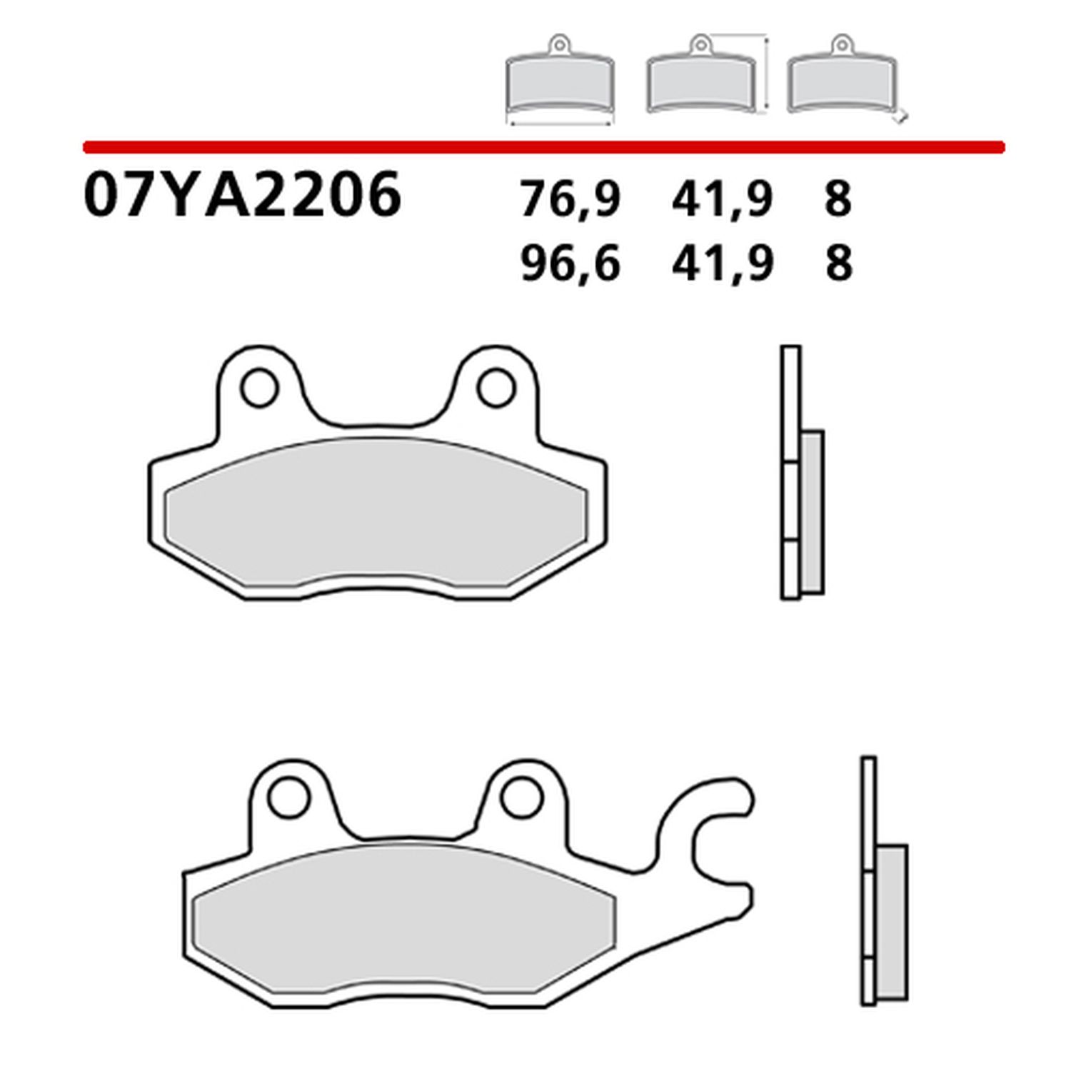 BREMBO brzdové destičky KH165 GENUINE CARBON CERAMIC (polokovové směs OEM) přední/zadní