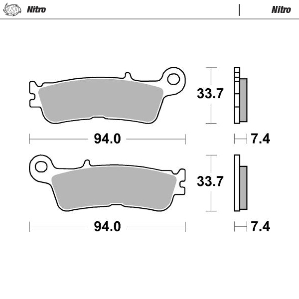 Brake pads SINTEREDMOTO-MASTER 099821