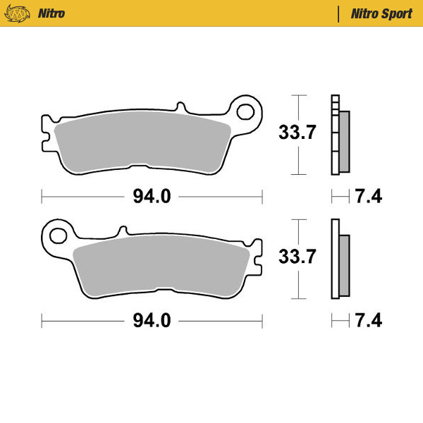 Brake pads racing SINTEREDMOTO-MASTER 099822