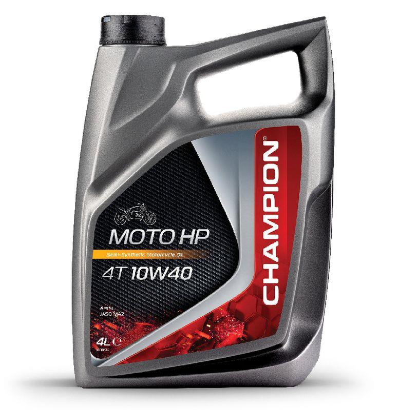 CHAMPION motorový olej MOTO HP 4T 10W40 4L MA2 polosyntetický (AKC) (CHAMPION motorový olej MOTO HP 4T 10W40 4L MA2 polosyntetický (AKC))
