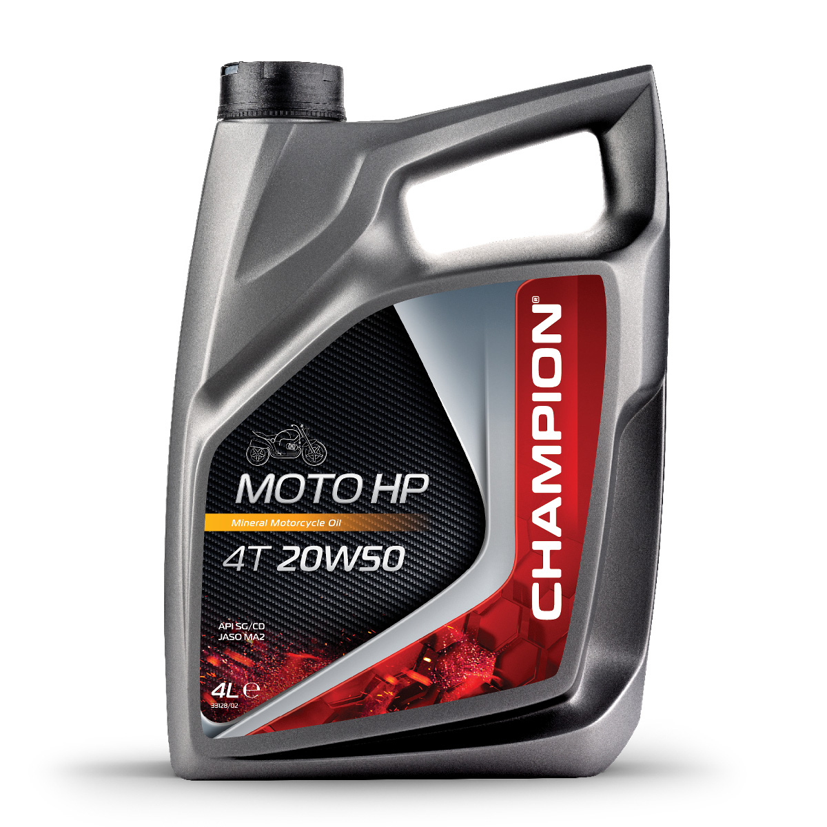 CHAMPION motorový olej MOTO HP 4T 20W50 4L MA2 minerální (AKC) (CHAMPION motorový olej MOTO HP 4T 20W50 4L MA2 minerální (AKC))