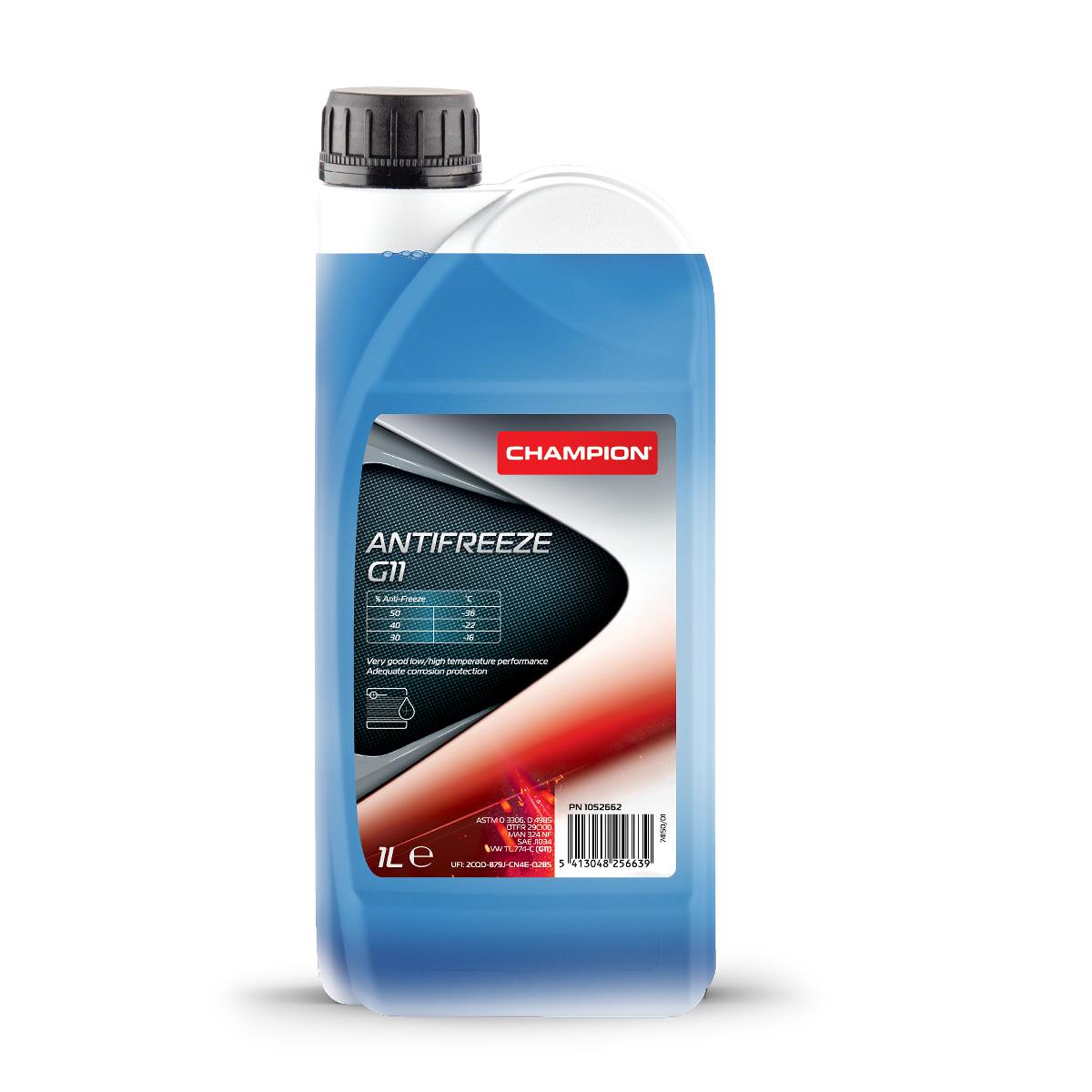 Levně CHAMPION chladící kapalinaY ANTIFREEZE G11 1L (CHAMPION chladící kapalinaY ANTIFREEZE G11 1L)