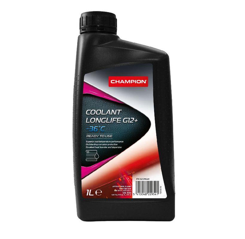 Levně CHAMPION chladící kapalinaY COOLANT G12+ LL -36°C 1L (CHAMPION chladící kapalinaY COOLANT G12+ LL -36°C 1L)