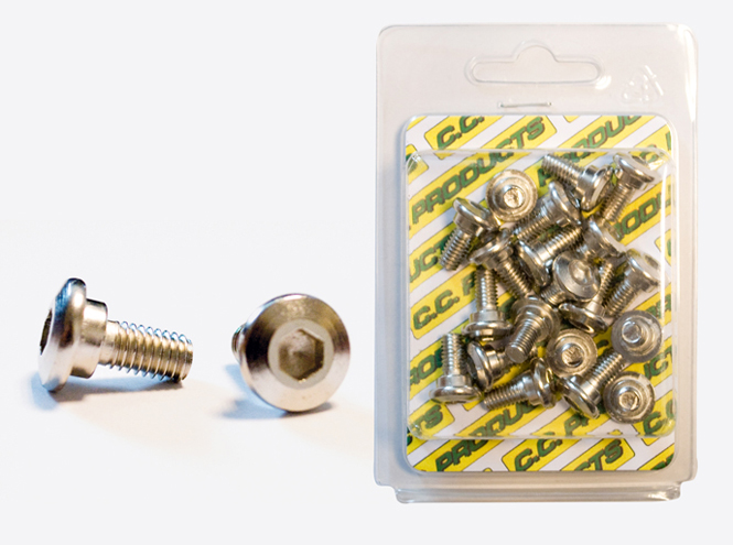 Levně CC šrouby brzdového kotouče přední KAWASAKI KX/KXF (20kusů) M6, ploché- IMBUS, 10,9HRC (1083-16) (CC PRODUCTS) (CC šrouby brzdového kotouče přední)