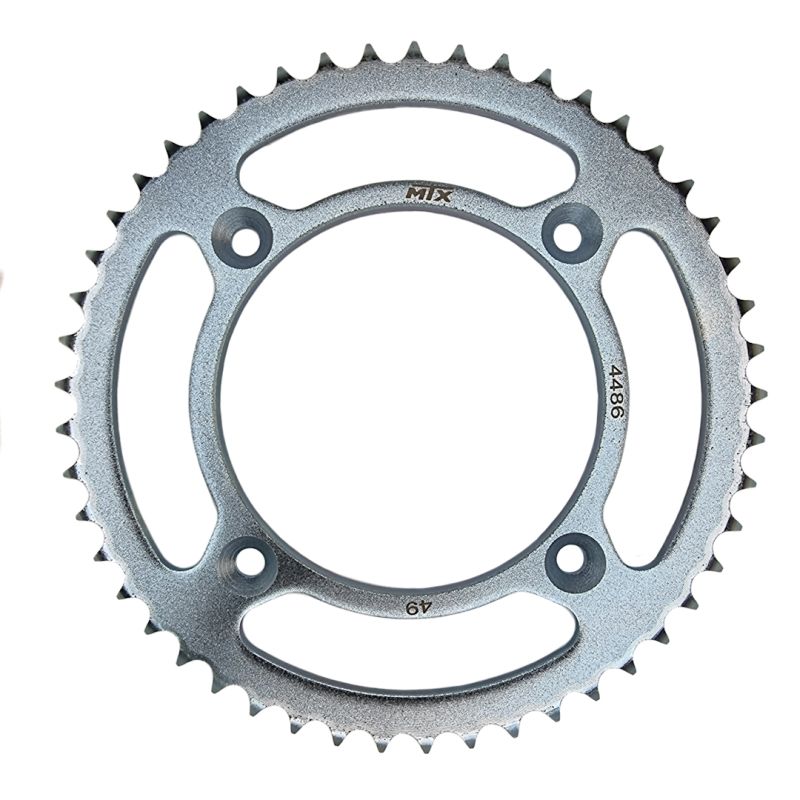 MTX PARTS rozeta 4486 49 KTM SX 85 04-18, 105 XC 07-11 (448649JTA) (řetěz 428) (MTX PARTS rozeta 4486 49 KTM SX 85 04-18, 105 XC 07-11 (448649JTA))