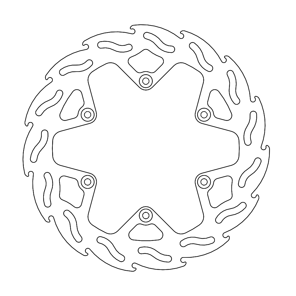 Brake disc MOTO-MASTER 110725