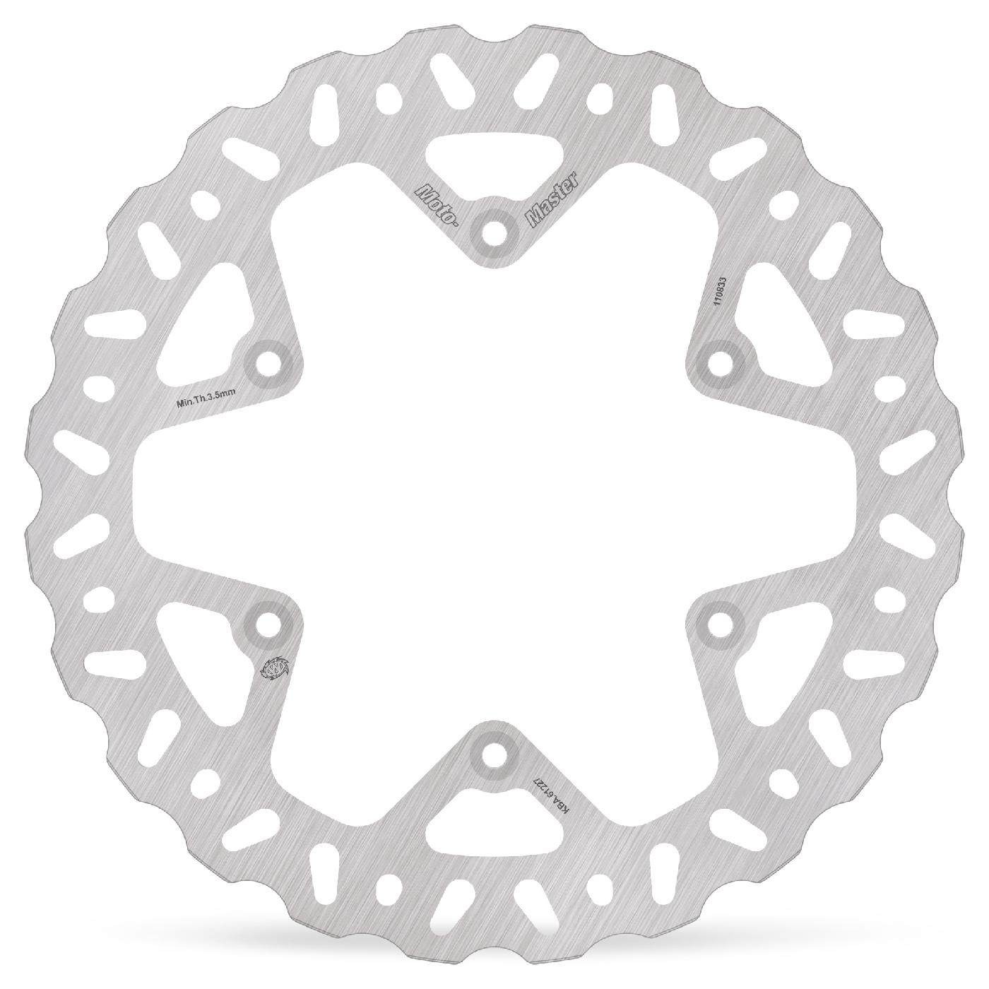 MOTO-MASTER rear brake disc NITRO 240MM FANTIC XE 125 '23-'25, XE 300 '24-'25, XX 125 '22-'25, XX 250 '22-'25, XXF 250/450 '22-'25, YAMAHA WRF 250/450 '24-'25, YZ 125 '22-'25, YZ 250 '22-, YZF 250/450 '20-