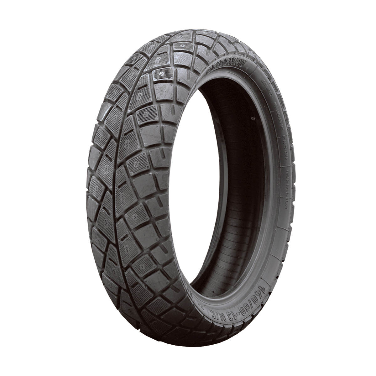 HEIDENAU 130/70-10 K62 SNOWTEX M+S 62M REINF TL PŘEDNÍ/ZADNÍ DOT 2026 (zimní)