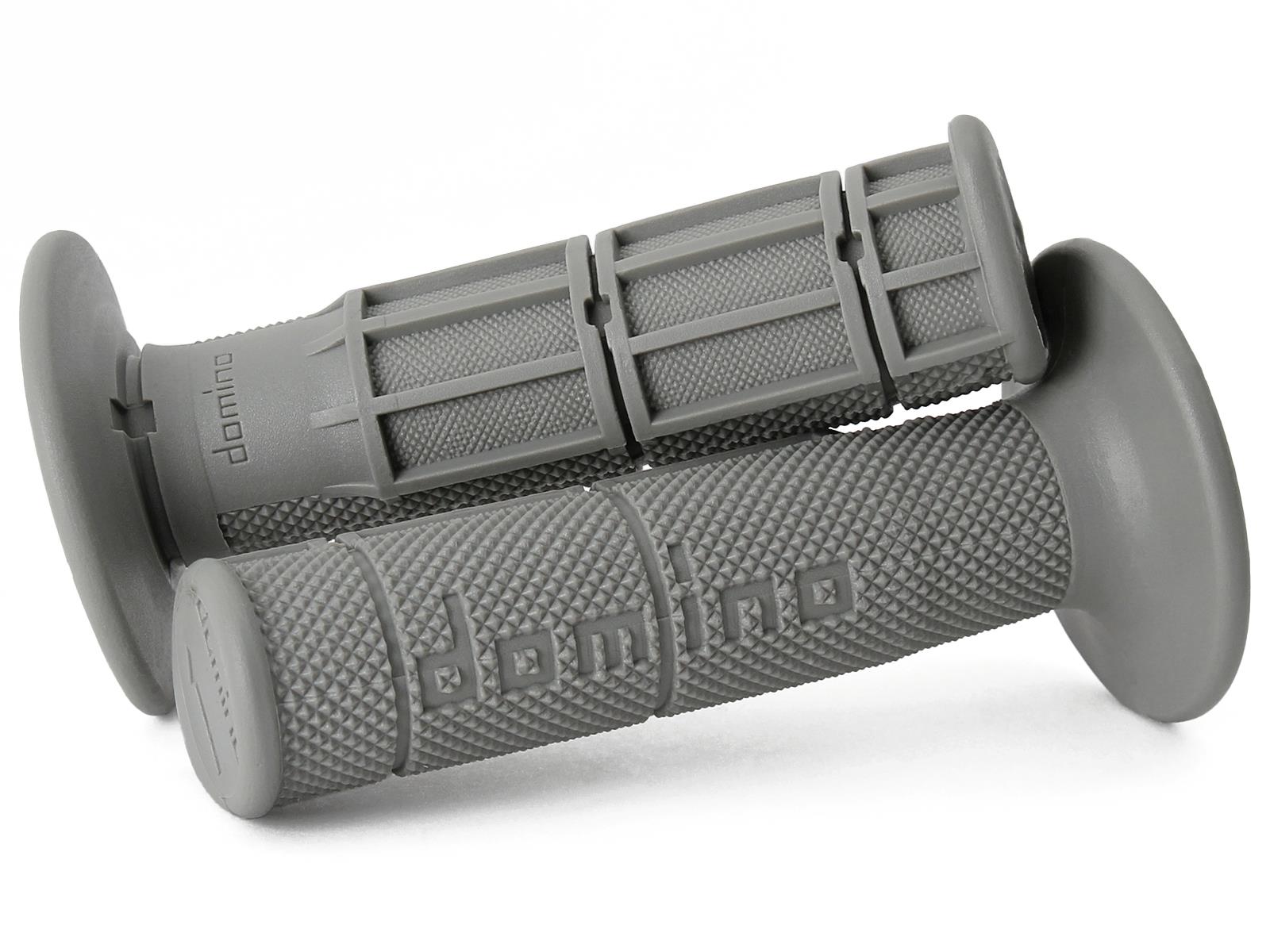 Tomino grips (gripy) off road ONE-COMPONENT ultra soft (22+25mm, LENGTH120/123m) without hole colour grey (1150.82.52.06)