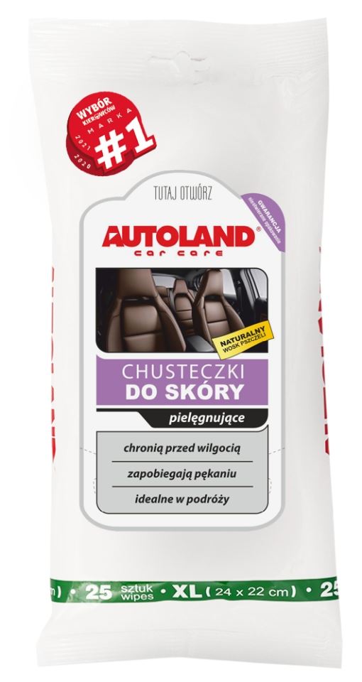 Levně AUTOLAND utěrky na kůži (25 SZT) (12) (AUTOLAND utěrky na kůži (25 SZT) (12))