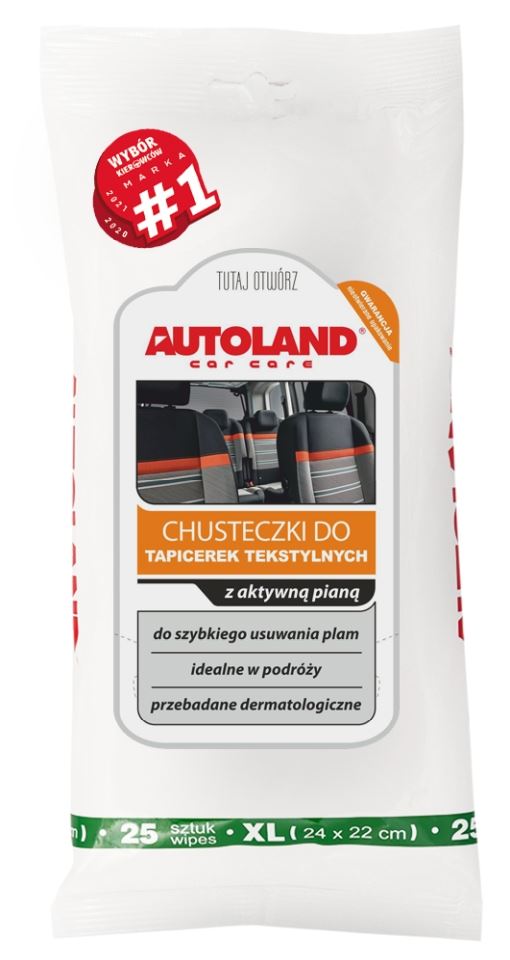 Levně AUTOLAND utěrky na textilní čalounění (25 SZT) (12) (AUTOLAND utěrky na textilní čalounění (25 SZT) (12))