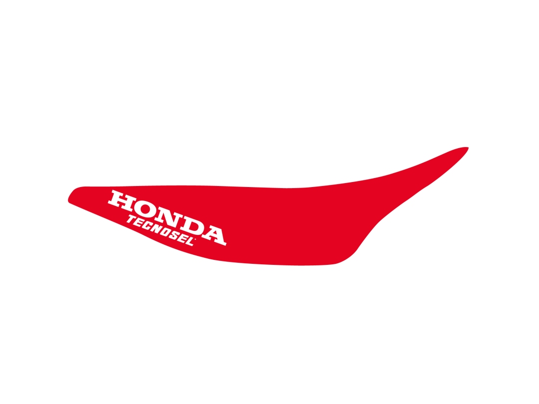 Tecnoseel (blackbird) seat cover HONDA cr 125 93-97, cr 250 92-96, replica team HONDA 92, colour red, sign HONDA (11V01)