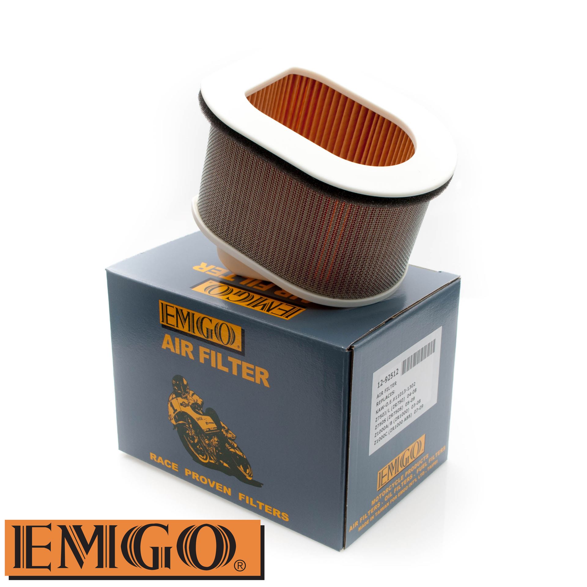 EMGO Air Filter KAWASAKI Z750 05-12, Z 1000 03-09 (HFA2707) (11013-1302) (K2160)