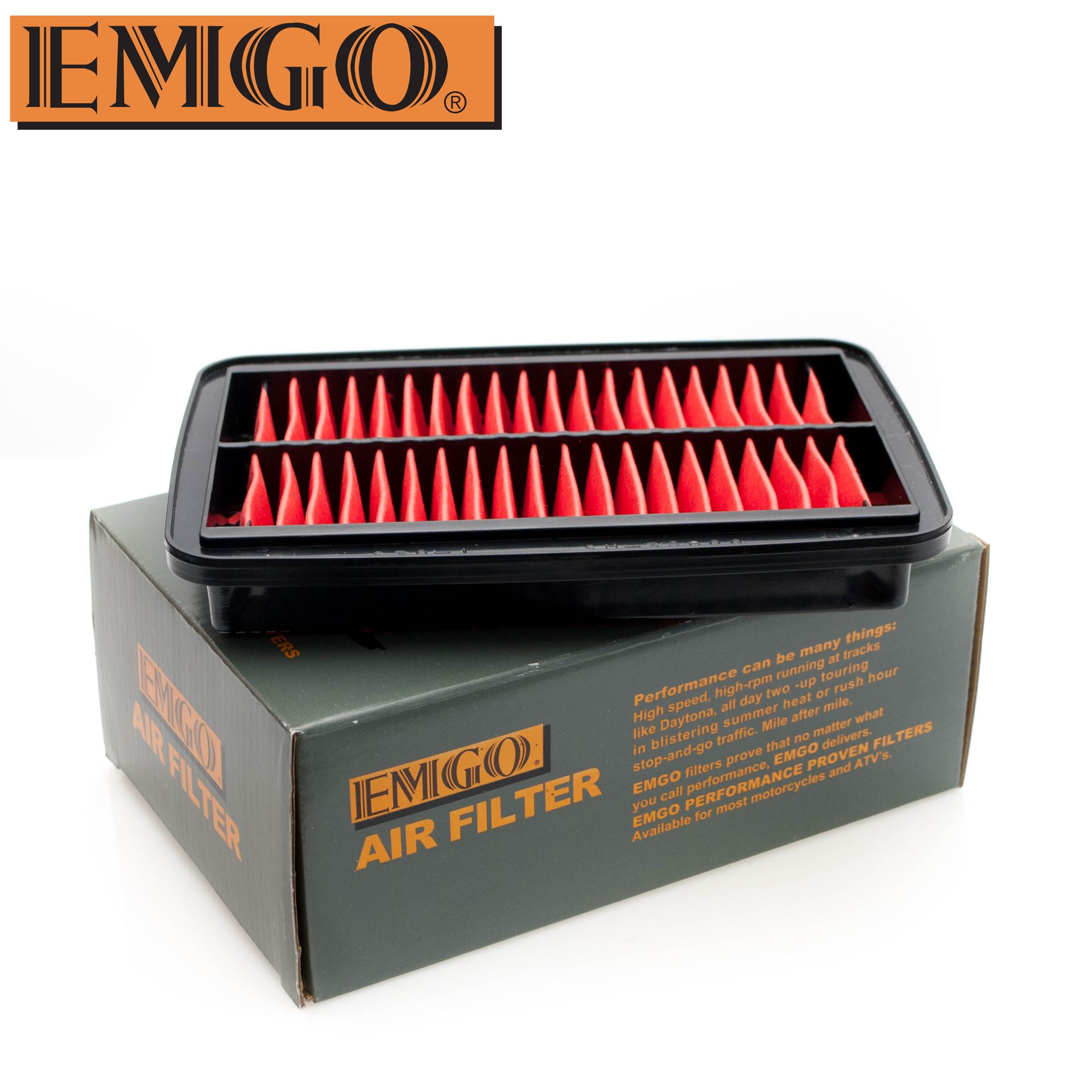 EMGO vzduchový filtr SUZUKI GSF600/650 00-08, GSF1200 00-06, GSF1250 (HFA3615) (13780-38G00) (S3169)