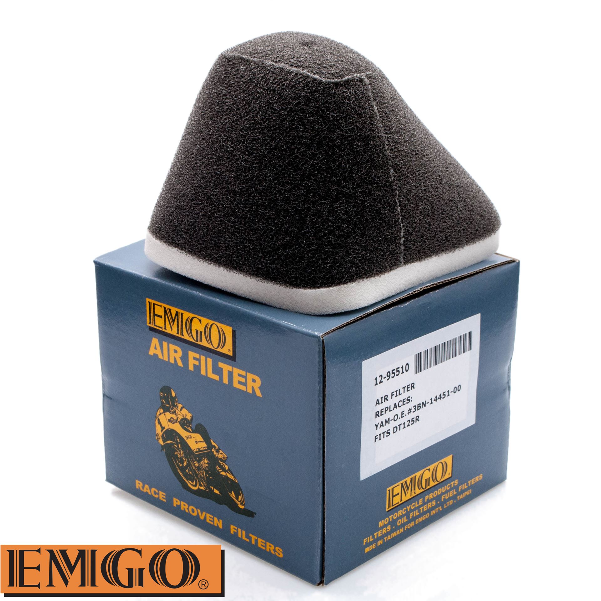 EMGO air filter YAMAHA DT 125R/RE/X (91-07) (HFA4101) (3BN-14451-00) (Y4219)