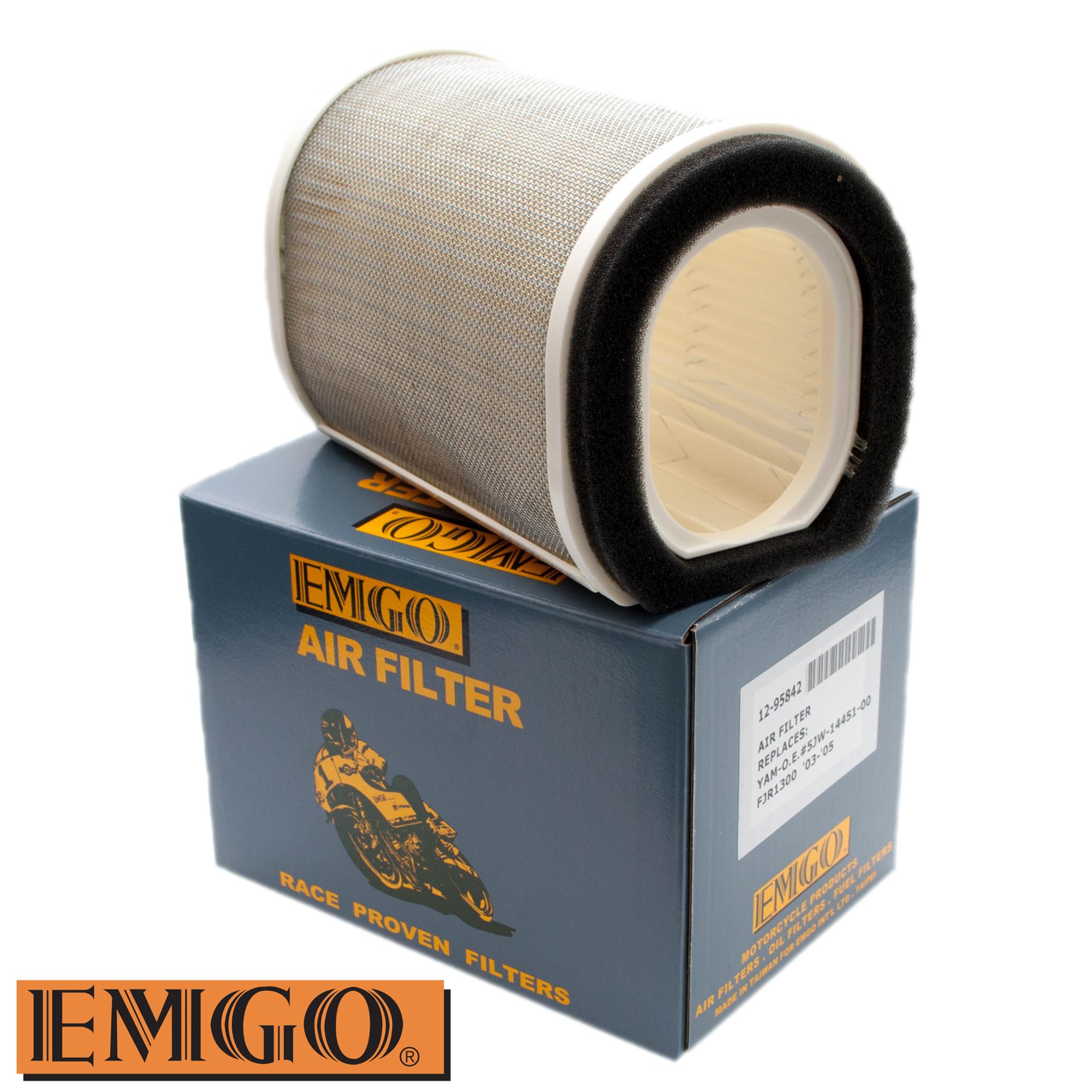 EMGO vzduchový filtr YAMAHA FJR 1300 01-23, XVS 1300 A MIDNIGHT STAR 14-15 (HFA4912) (5JW-14451-00) (Y4245)