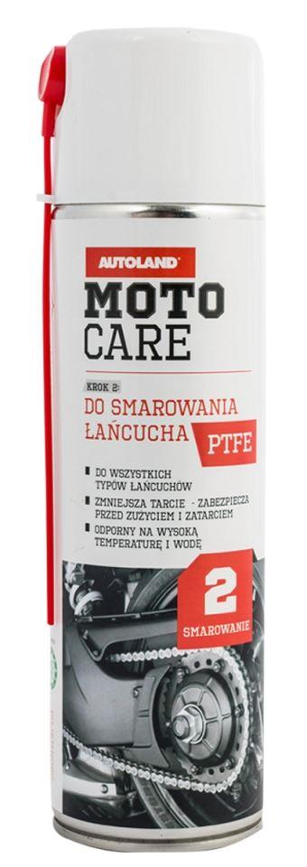 AUTOLAND MOTOCARE bílá mazivo PTFE do řetězů 0,5L (12)