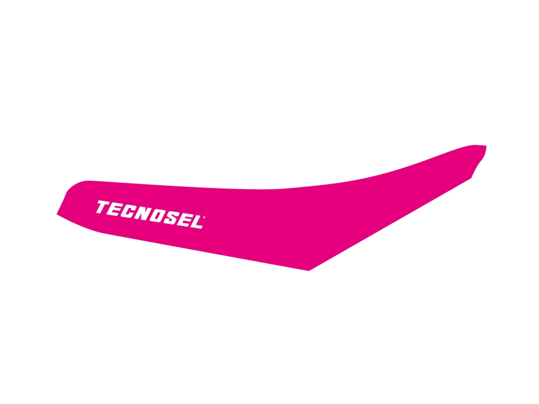 Tecnoseel (blackbird) seat cover YAMAHA yz 125/250 93-95, replica team YAMAHA 92, paint pink, logo tecnoseel (12V01)