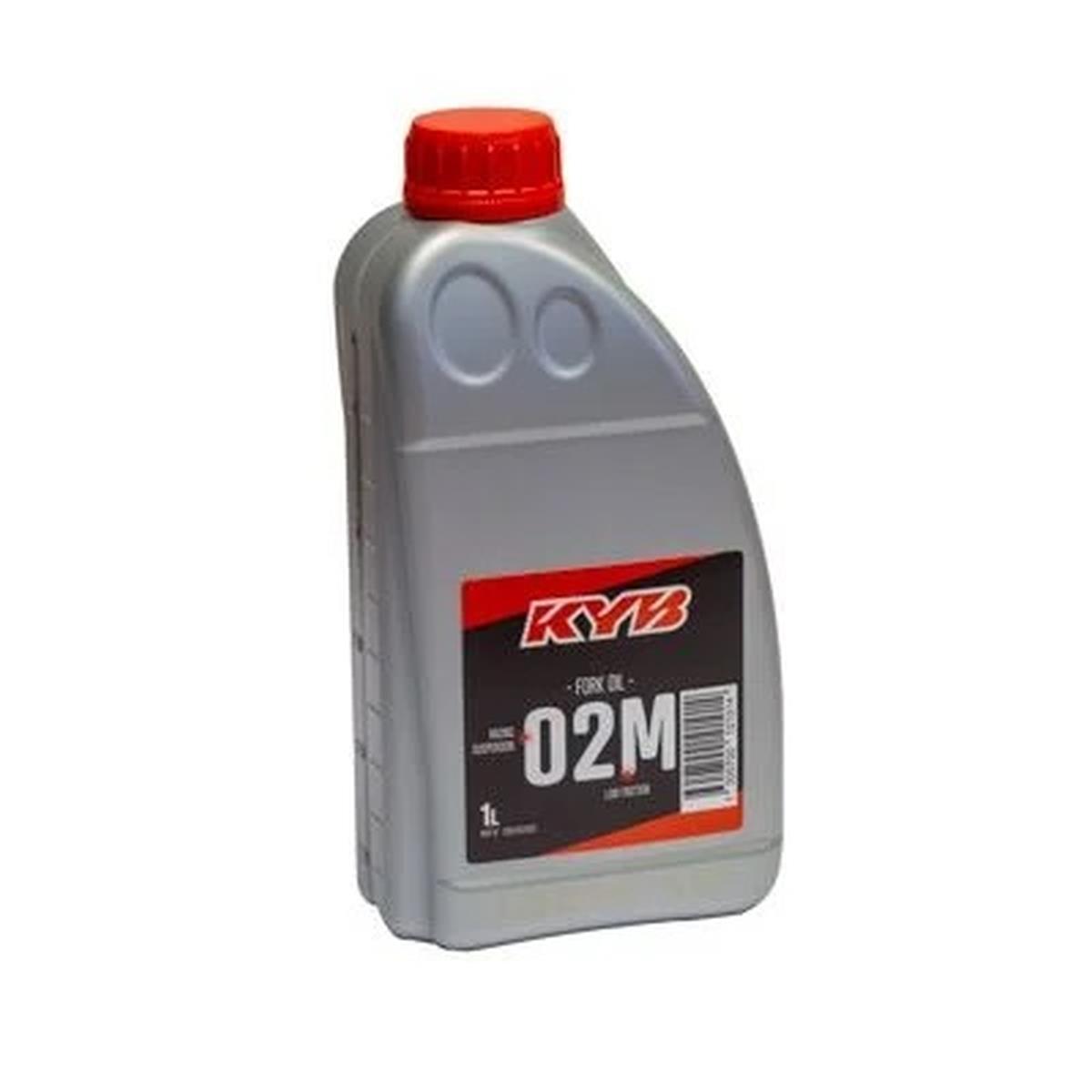 KYB (KAYABA) olej do teleskopů / tlumičů / zavěšení KYB 02M OIL - FORK FRONT, KHL15-11, 1L KYB FF OIL 02M (AKC) (KYB (KAYABA) olej do teleskopů /)