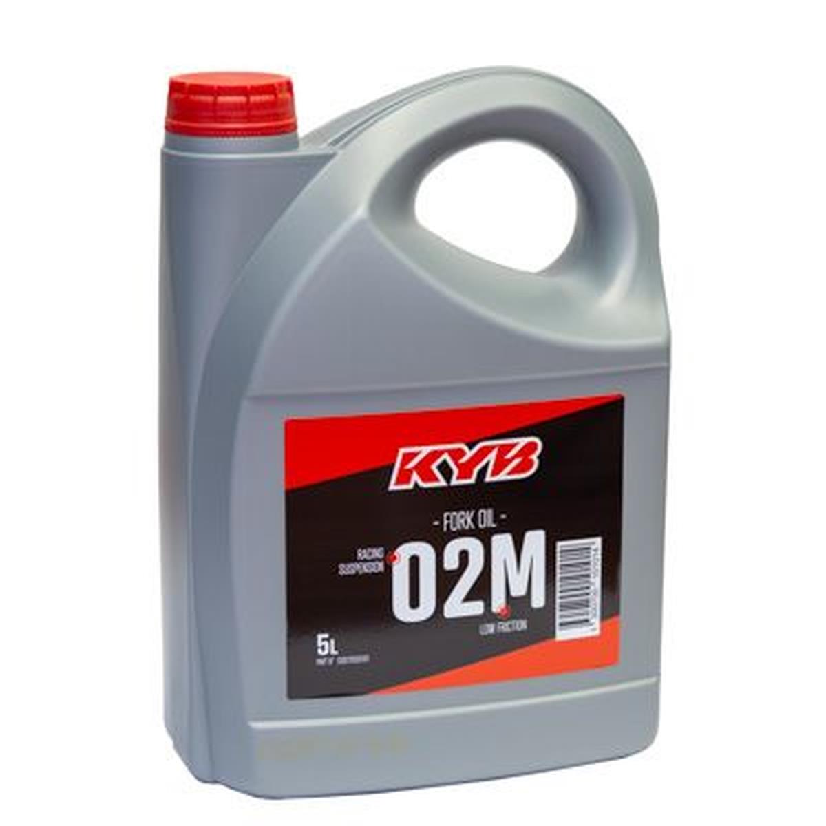 KYB (KAYABA) olej do teleskopů / tlumičů / zavěšení KYB 02M OIL - FORK FRONT, KHL15-11, 5L KYB FF OIL 02M (AKC) (KYB (KAYABA) olej do teleskopů /)