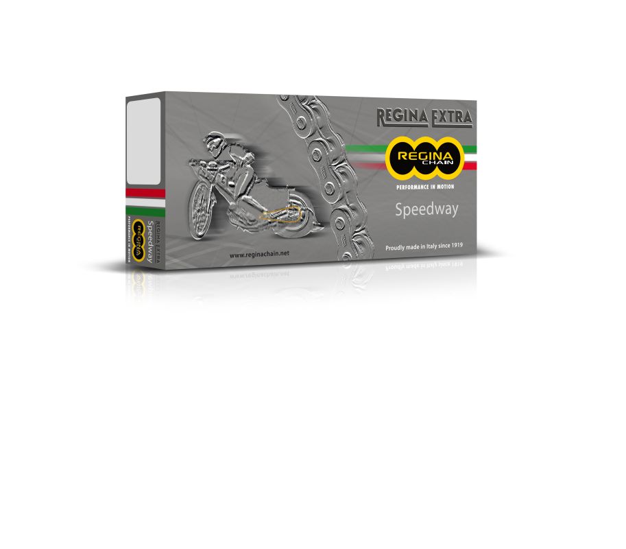 REGINA hnací řetěz 520EBS-ORO (96 článků) SPEE2Y do 500 ccm zlatá spona (135EBSORO/00E) (bez O-kroužků)