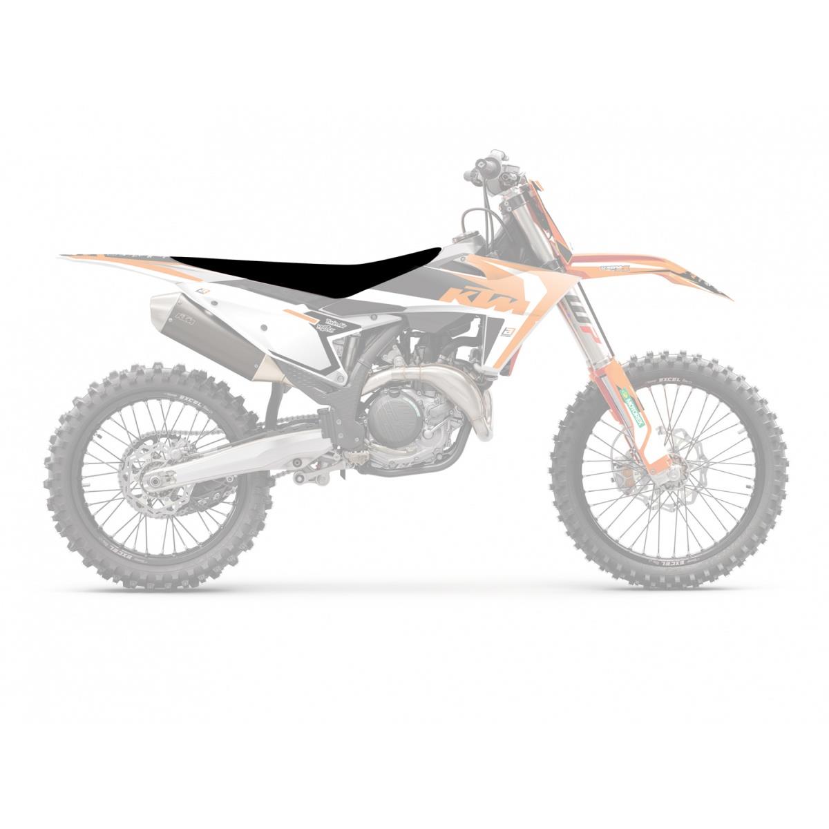 BLACKBIRD potah sedla KTM SX 85 25 PIRAMID barva černá (BLACKBIRD potah sedla KTM SX 85 25 PIRAMID barva černá)