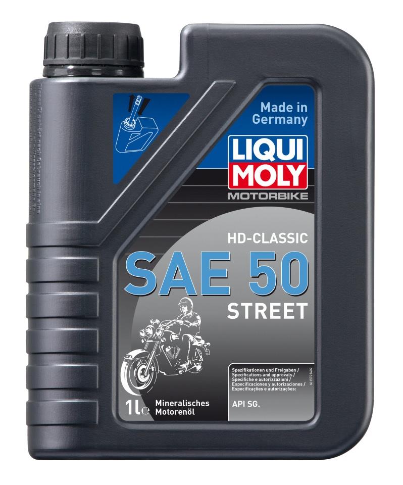 LIQUI MOLY motorový olej minerální HD-CLASSIC SAE 50 4T 1L (6) (LIQUI MOLY motorový olej minerální HD-CLASSIC SAE 50 4T 1L (6))