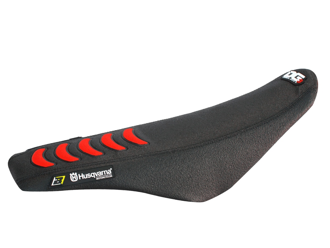 BLACKBIRD potah sedla HUSQVARNA CR/WR 125 09-13; TE/TC 250/310 08-13, TE/TC 250/450/510 08-10 doUBLE GRIP 3 barva černá