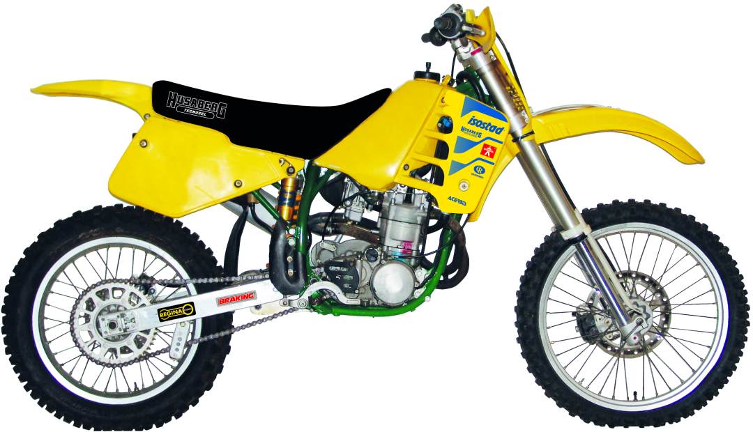 Tecnoseel (blackbird) seat cover HUSABERG fe/fs 90-99, replica team HUSABERG 90, colour black, logo HUSABERG (17V00)