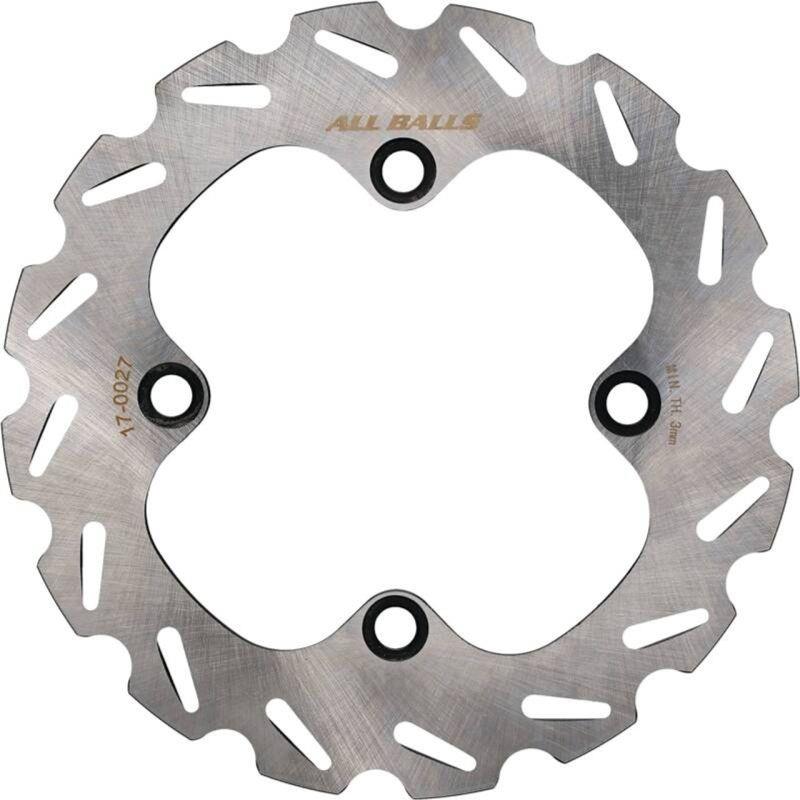 Brake disc rearALL BALLS 18-0027