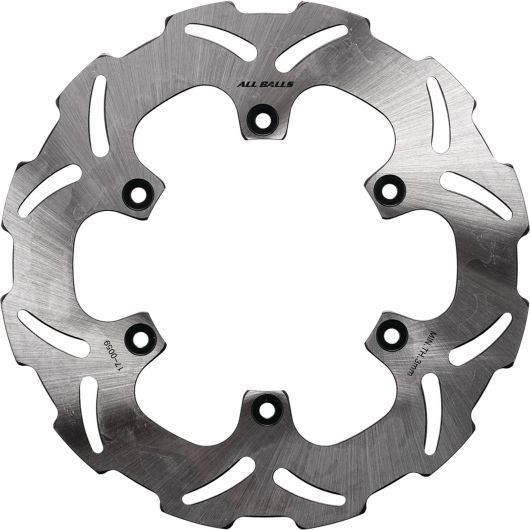 Brake disc rearALL BALLS 18-0059