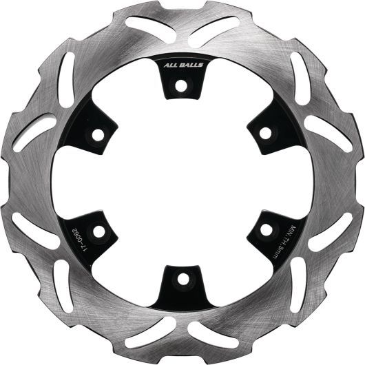 Brake disc rearALL BALLS 18-0062