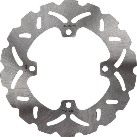 Brake disc rearALL BALLS 18-0076
