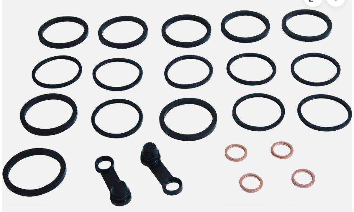 Brake caliper repair kit front ALL BALLS 18-3313