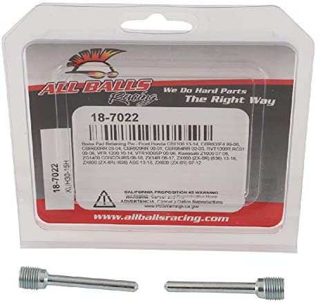 ALL BALLS čepy brzdových destiček přední HONDA CB 1100, CBR 600F, CBR 600RR, CBR 900RR, VFR 1200, KAWASAKI s 1000, ZX-6R