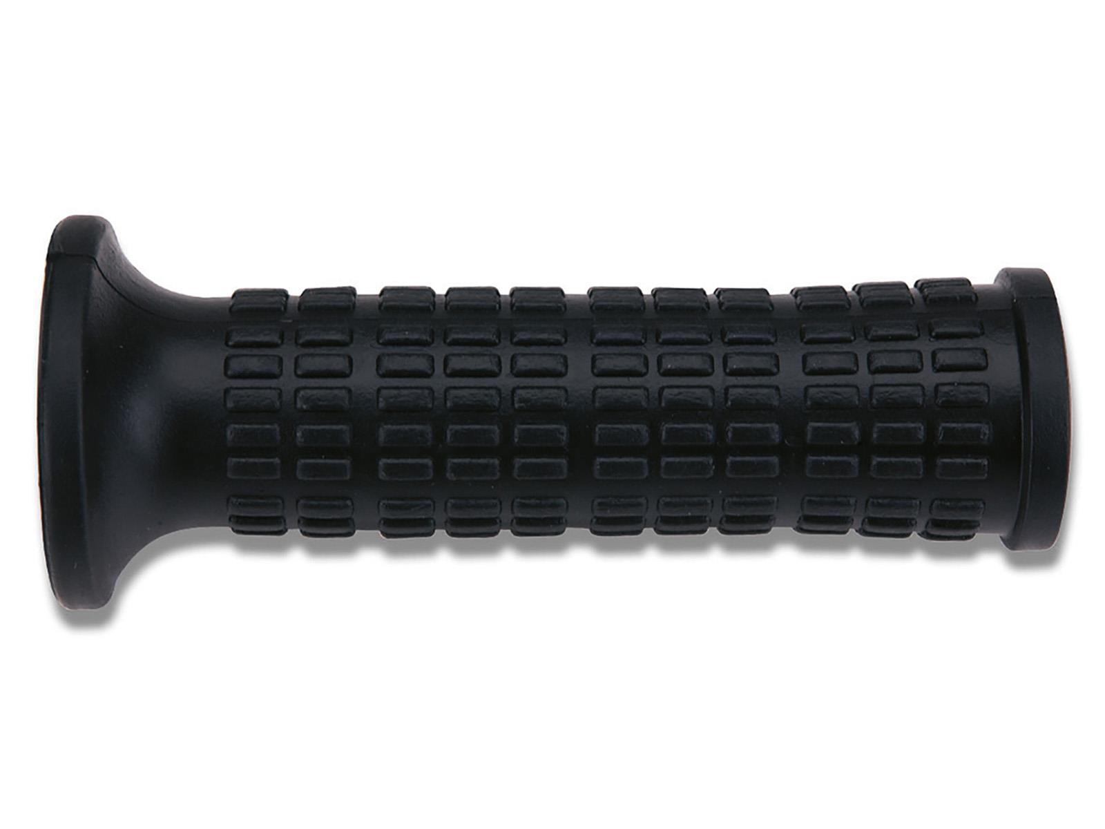 Tomino grips (gripy) scooter PIAGGIO styles (22+25mm, LENGTH122MM) without hole colour black (1990.82.40.04)