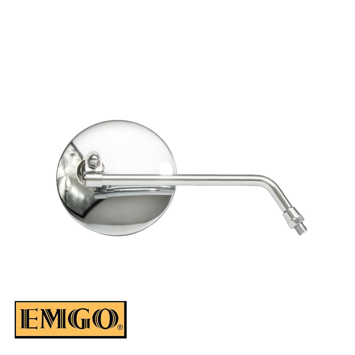 EMGO universal chrome mirror (thread FI 10mm) (right / left)