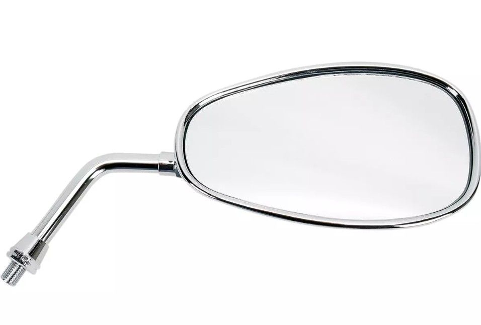 EMGO zrcátko YAMAHA XVS 1100 DRAG STAR / V-STAR 99-05, XVS 650 DRAG STAR / V-STAR 98-05, XVZ 1300 VENTURE / ROYAL STAR 96-01, XV 1600 / 1700 ROAD STAR / WARRIOR 99-05 pravé (4NK-26290-0000) chromované (vzor originál) (homologace)