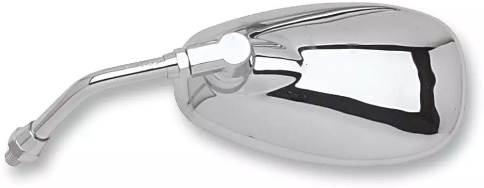 EMGO zrcátko YAMAHA XVS 1100 DRAG STAR / V-STAR 99-05, XVS 650 DRAG STAR / V-STAR 98-05, XVZ 1300 VENTURE / ROYAL STAR 96-01, XV 1600 / 1700 ROAD STAR / WARRIOR 99-05 levé (4NK-26280-0000) chromované (vzor originál) (homologace)