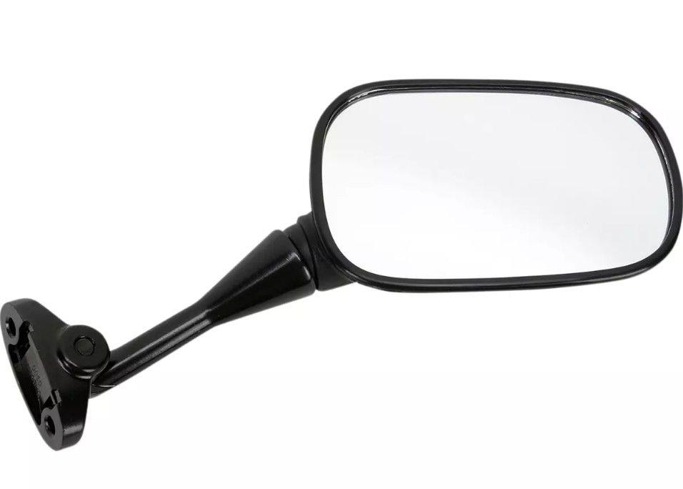 EMGO zrcátko HONDA CBR 600 F / F4 / F4I / FS 99-09, CB 600 F HORNET S 00-03, VTR ( RVT ) 1000 SP1 / SP2 00-06, HYOSUNG GT 125 / 250 R 06-07, GT 650 COMET R 05-08, GT 650 S 06 pravé (88110-MBW-003) barva černá (homologace)