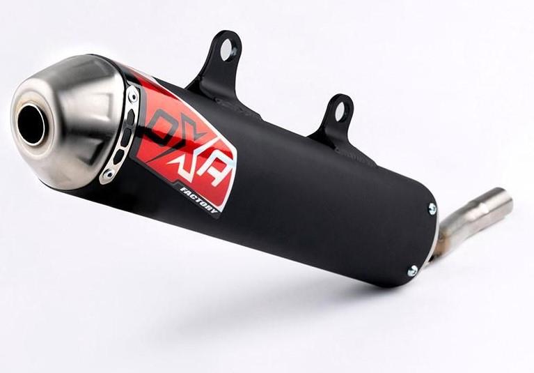OXA FACTORY koncovka výfuku BLACK EDITION KTM EXC 250 / 300 12-16, HUSQVARNA TE 250 / 300 14-16 (204050101-PDA0103)