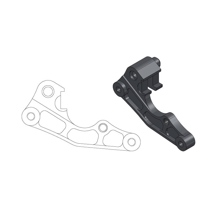 Levně MOTO-MASTER adaptér disku 270mm KAWASAKI KXF/KX-F 250/450 15- (pro tovární třmen - OEM) (MOTO-MASTER adaptér disku 270mm KAWASAKI KXF/KX-F 250/450)