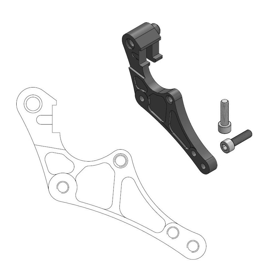 Levně MOTO-MASTER adaptér OVERSIZE 320 mm (SUPERMOTO) do třmenu - KTM,HUSABERG,HUSQVARNA (MOTO-MASTER adaptér OVERSIZE 320 mm (SUPERMOTO) do třmenu -)