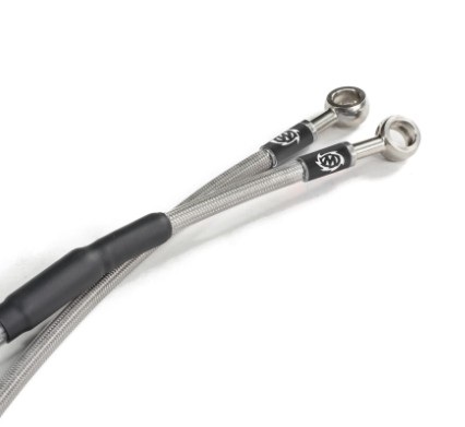 MOTO-MASTER brzdová hadička v ocelovém opletení přední KTM 85 SX 25-, HUSQVARNA TC 85 25-, GASGAS MC 85 25- (MOTO-MASTER brzdová hadička v ocelovém)