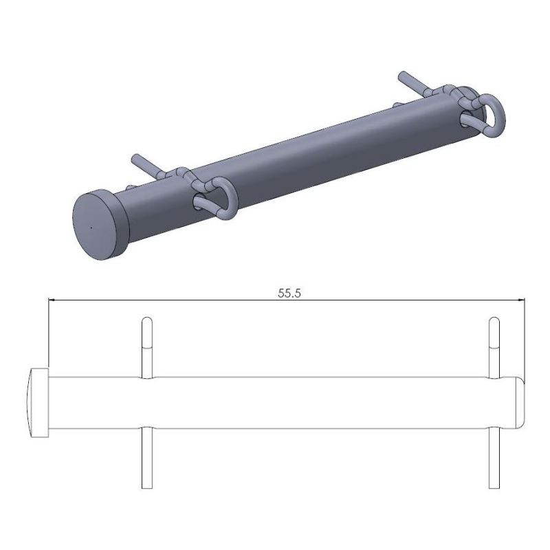 MOTO-MASTER čep brzdových destiček přední KTM 125/530 09-25, HUSQVARNA 125/350 14-19, HUSABERG 125/570 09-25