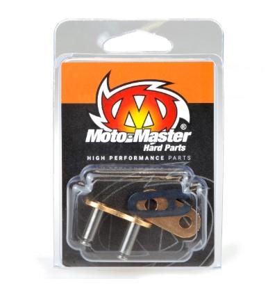 MOTO-MASTER článků propojení spona do řetězu V2-520 (bez O-kroužků) barva zlatá- 1 kus
