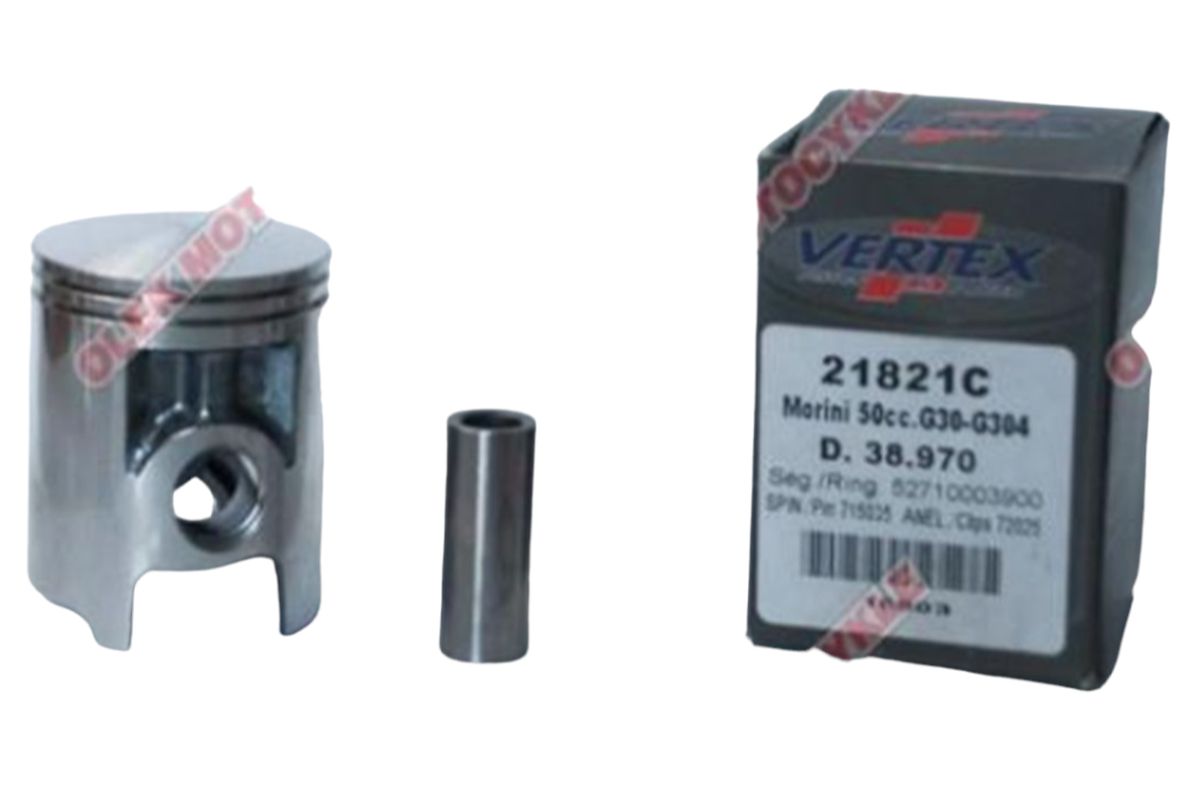 VERTEX píst MORINI G30, G304 50ccm (38,98mm) 2 kroužky