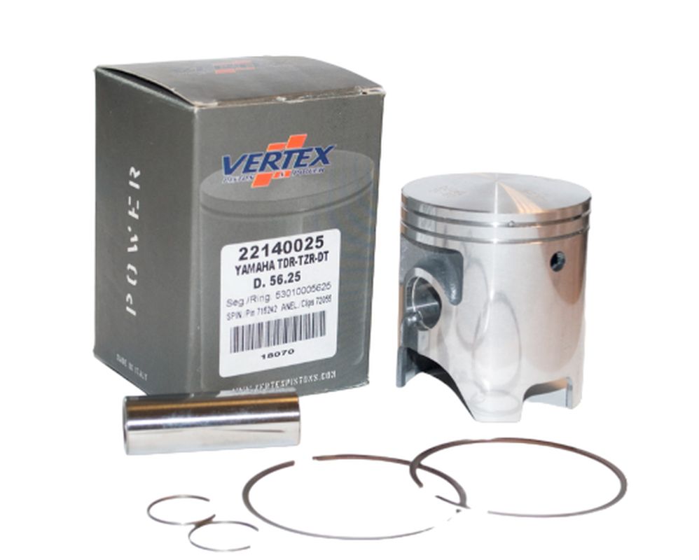VERTEX píst YAMAHA DT 125 (DT125) R, TDR 125/250, TZR 125 88-06 (+0,50=56,50mm)